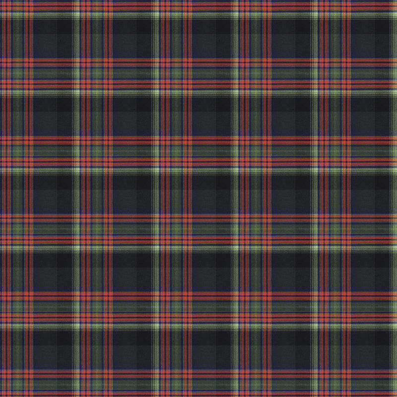Ralph Lauren Fabric LCF20239F Hanley Plaid Navy-Hunter