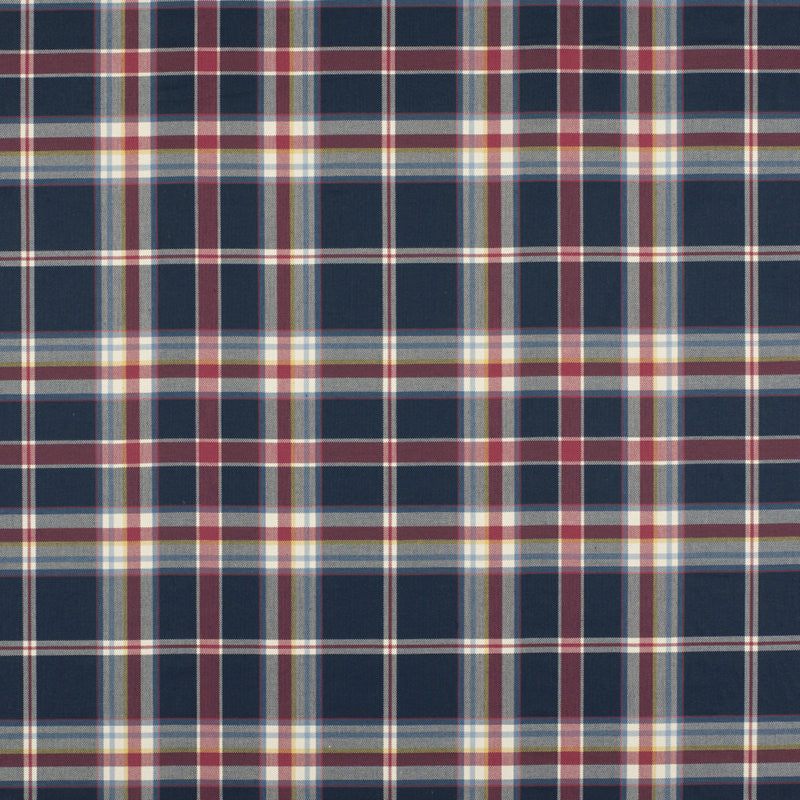 Ralph Lauren Fabric LCF20992F Tisbury Madras Navy