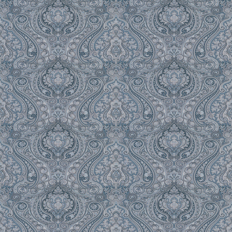 Ralph Lauren Fabric LCF22092F Ashbourne Paisley Blue