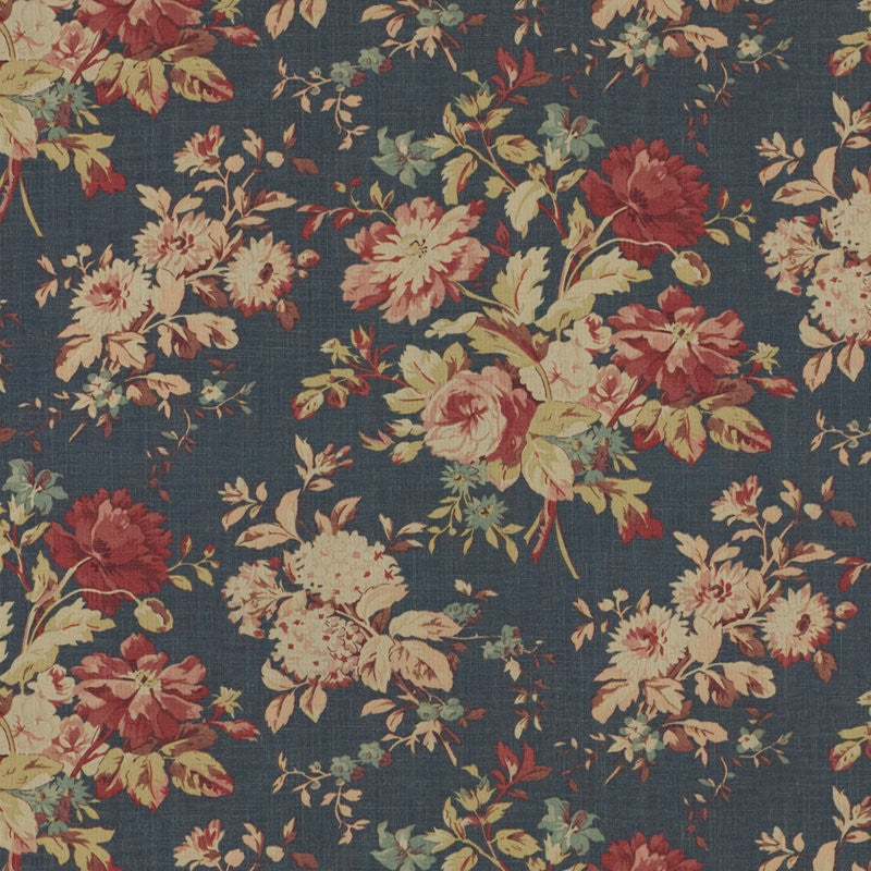Ralph Lauren Fabric LCF24311F Newbury Floral Blue