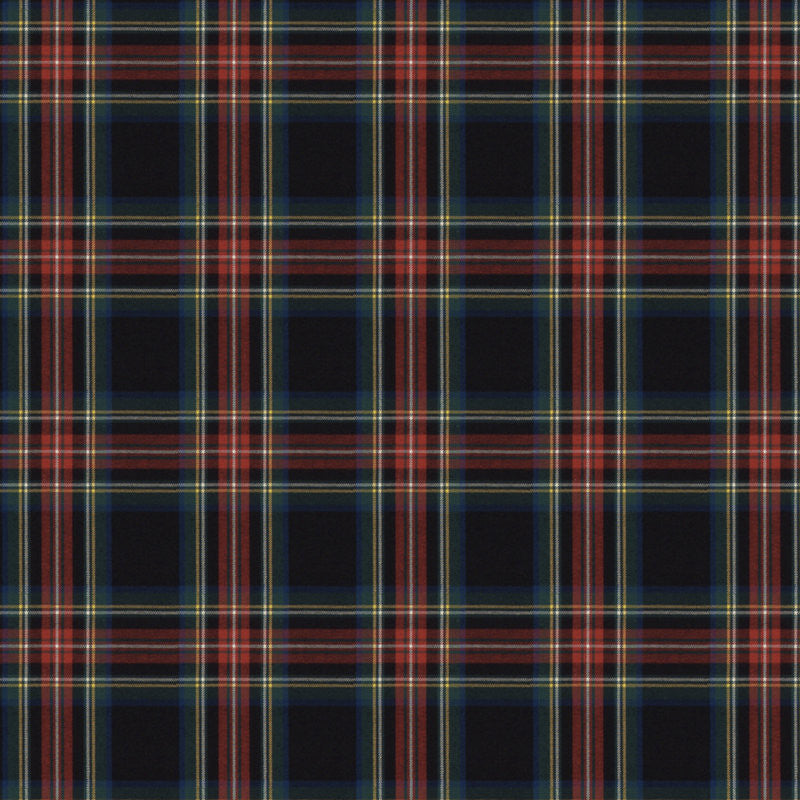 Ralph Lauren Fabric LCF29693F Field Jacket Plaid Black