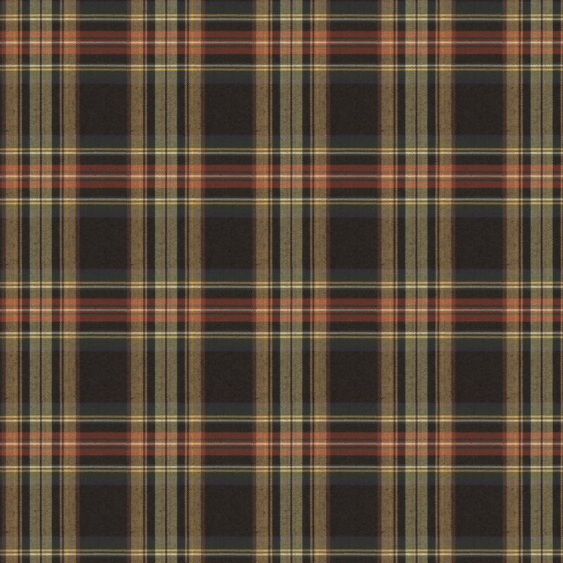 Ralph Lauren Fabric LCF29694F Field Jacket Plaid Vintage Black