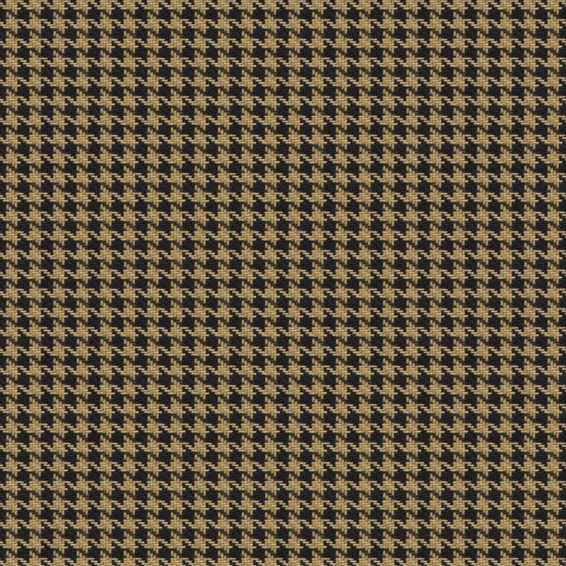 Ralph Lauren Fabric LCF40688F Cambrook Houndstooth Ebony