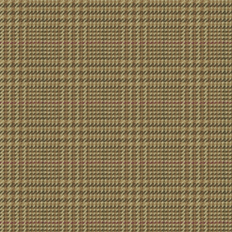 Ralph Lauren Fabric LCF40689F Foxberry Plaid Gingersnap