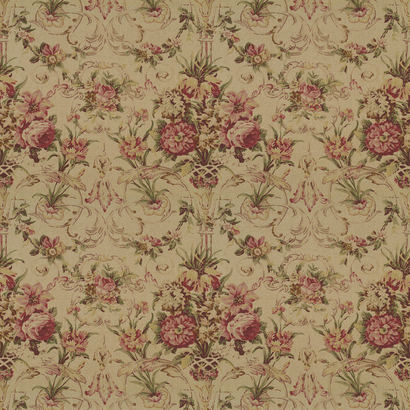 Ralph Lauren Fabric LFY10825F Guinevere Floral Tea