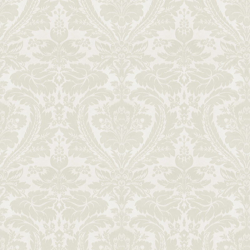 Ralph Lauren Fabric LFY20647F Lansing Damask White