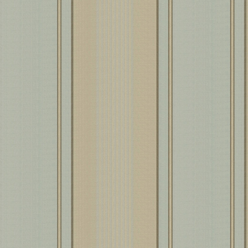 Ralph Lauren Fabric LFY30450F Sterling Stripe Aquamarine