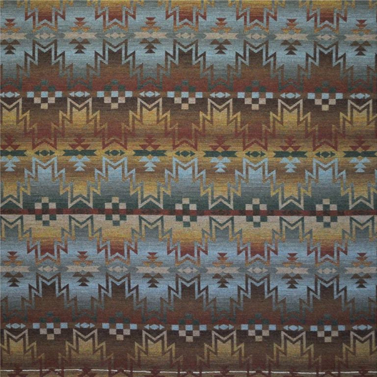 Ralph Lauren Fabric LFY50000F Tribal Fair Blanket Canyon