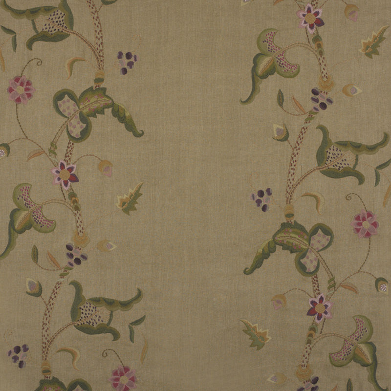 Ralph Lauren Fabric LFY60475F Vanderlyn Crewel Cobblestone
