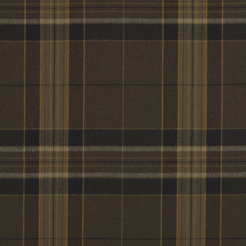 Ralph Lauren Fabric LFY61144F Clarkston Plaid Sepia