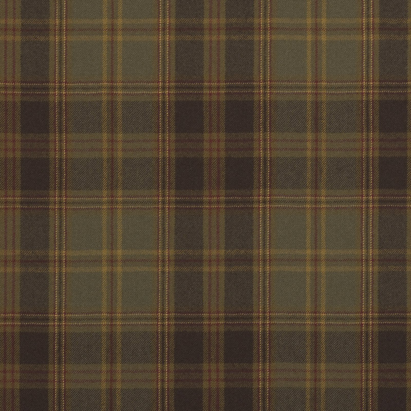 Ralph Lauren Fabric LFY61150F Dugald Plaid Chestnut