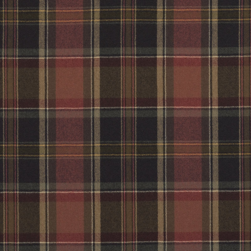 Ralph Lauren Fabric LFY61153F Ian Plaid Balmoral Red