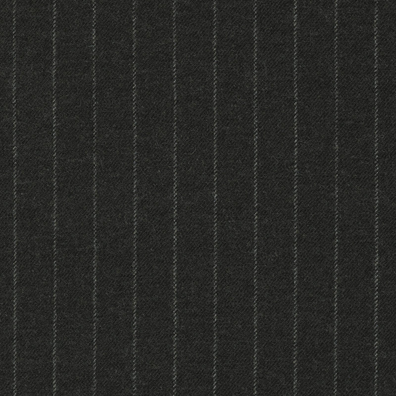 Ralph Lauren Fabric LFY62108F Windsor Chalk Stripe Steel Grey