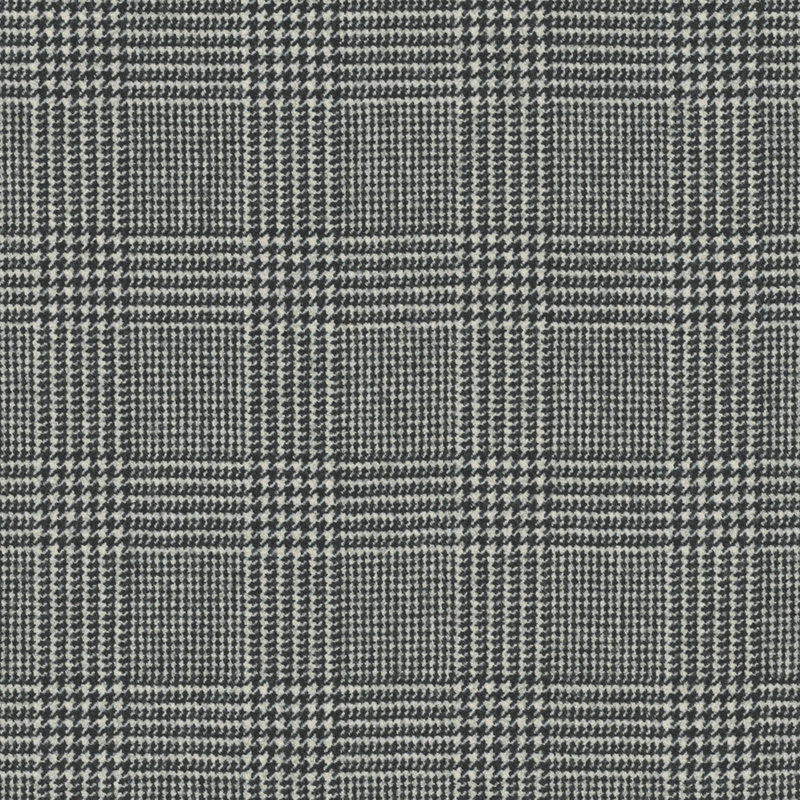 Ralph Lauren Fabric LFY62125F Hathaway Glen Plaid Black/Cream