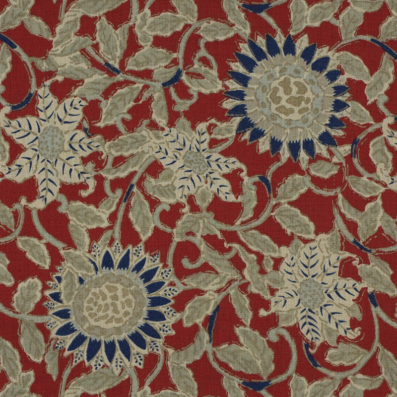 Ralph Lauren Fabric LFY64050F Cote D'azur Floral Poppy