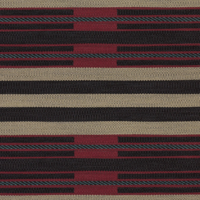 Ralph Lauren Fabric LFY64160F Dinetah Stripe Raveled Red