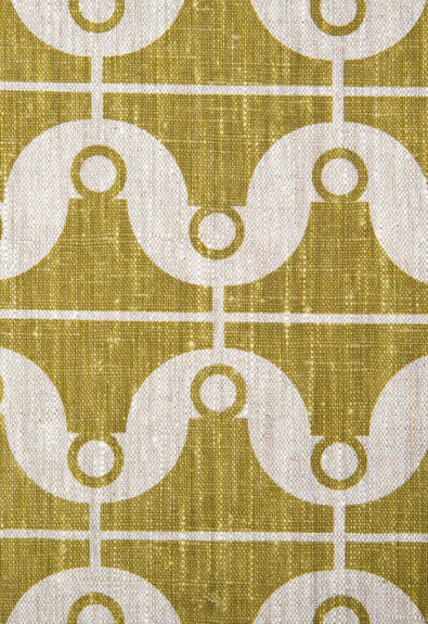 FSchumacher Fabric LONDON-BRIDGE-4 London Bridge Olive