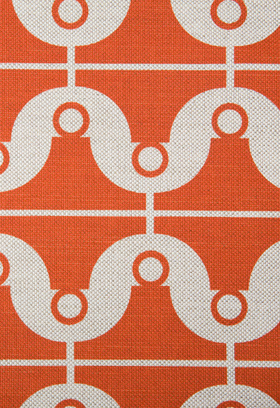 FSchumacher Fabric LONDON-BRIDGE-5 London Bridge Fire