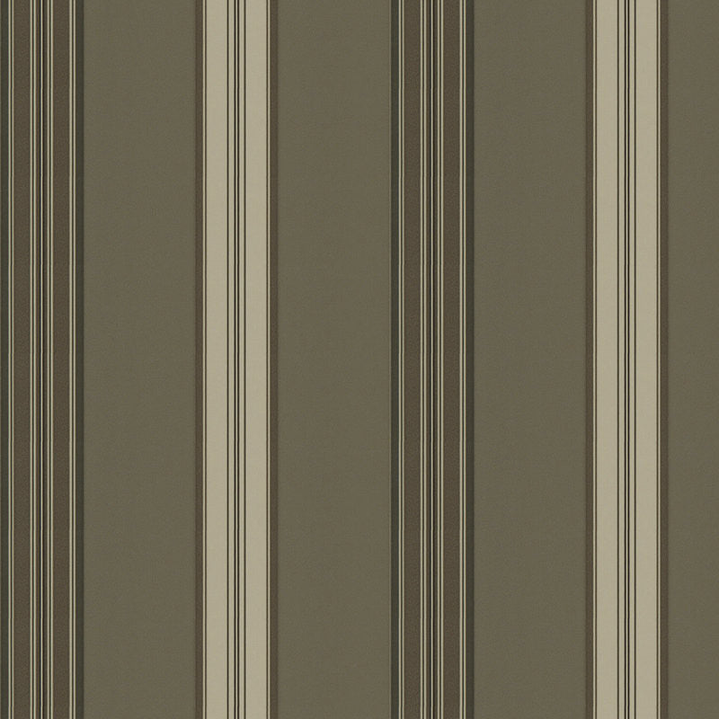 Ralph Lauren Wallpaper LWP30601W Dunston Stripe Gunmetal