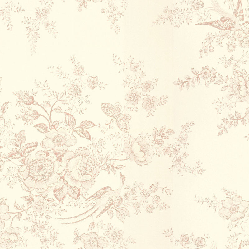 Ralph Lauren Wallpaper LWP30619W Vintage Dauphine Petal Pink