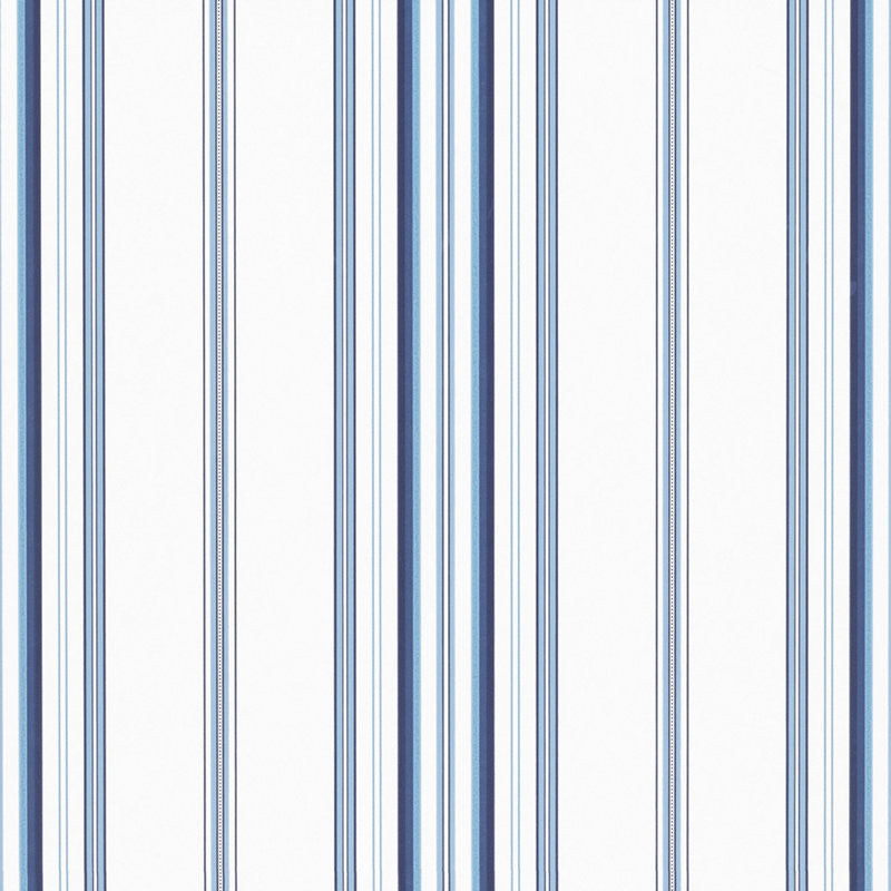Ralph Lauren Wallpaper LWP60750W Morgan Stripe Sky