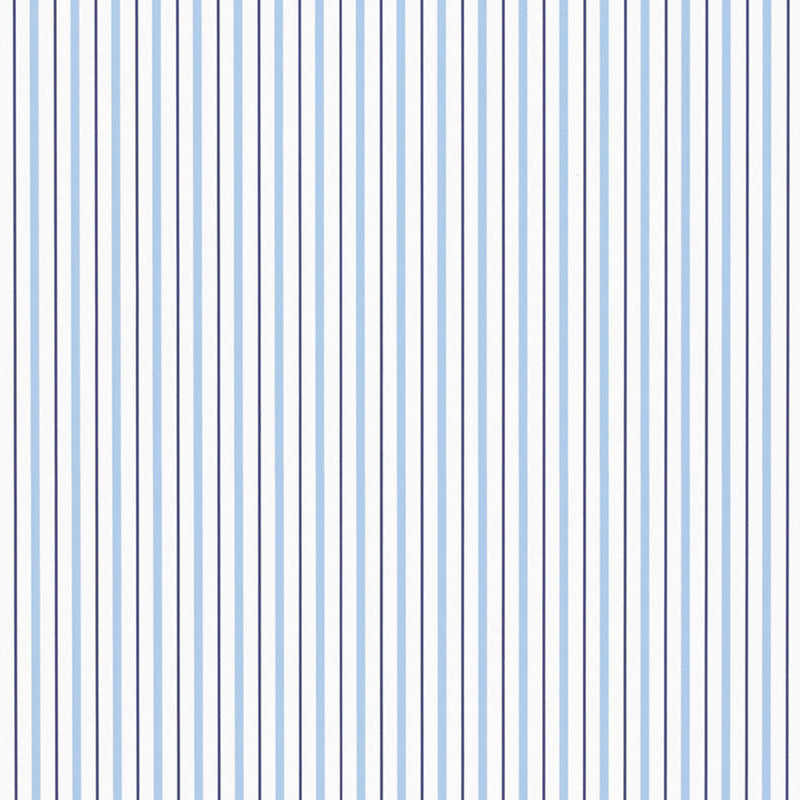 Ralph Lauren Wallpaper LWP62717W Anderson Stripe Dress Shirt Blue