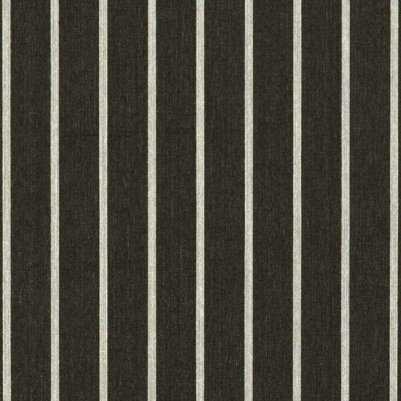 Ralph Lauren Wallpaper LWP62737W Sloane Stripe Tuxedo Black