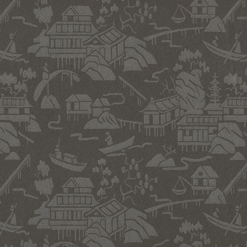 Ralph Lauren Wallpaper LWP65413W Chang Dynasty Jet
