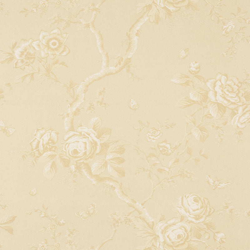 Ralph Lauren Wallpaper LWP65738W Ashfield Floral Alabaster