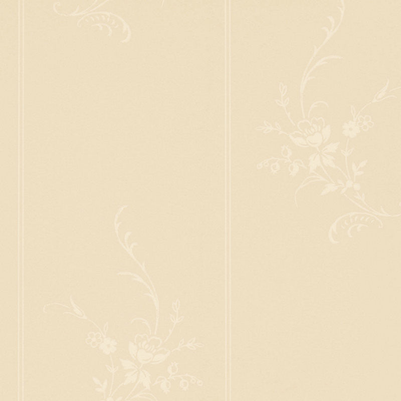 Ralph Lauren Wallpaper LWP65743W Elsinore Floral Stripe Sandstone