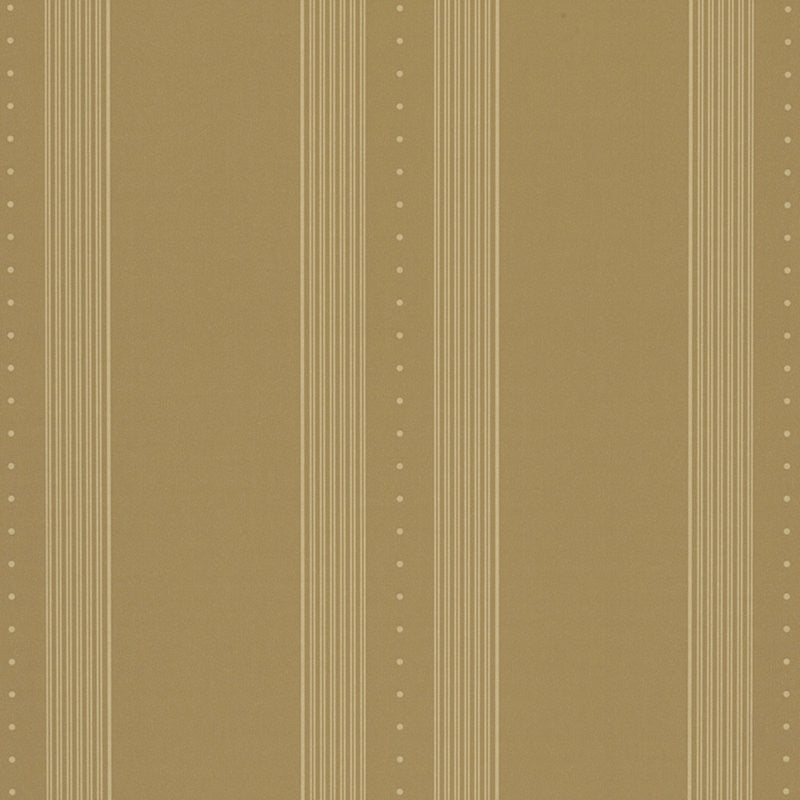 Ralph Lauren Wallpaper LWP66192W Tuxedo Club Stripe Camel