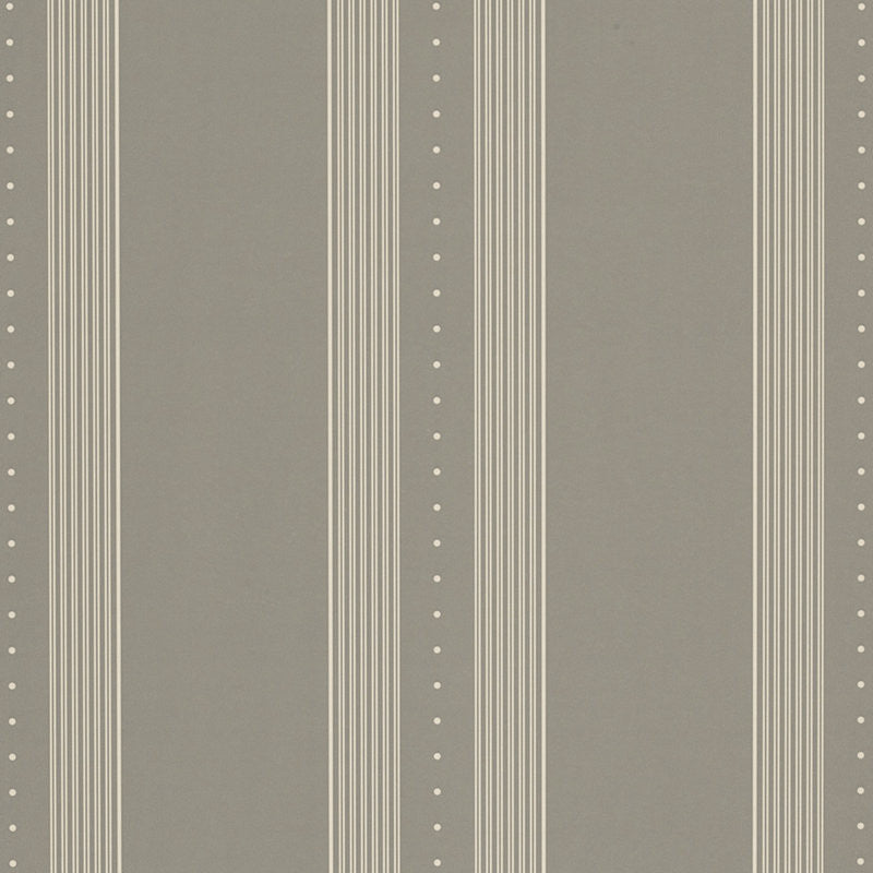 Ralph Lauren Wallpaper LWP66193W Tuxedo Club Stripe Grey