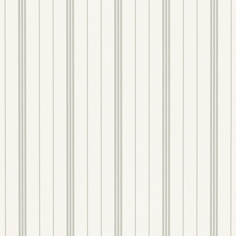 Ralph Lauren Wallpaper LWP66349W Trevor Stripe Grey