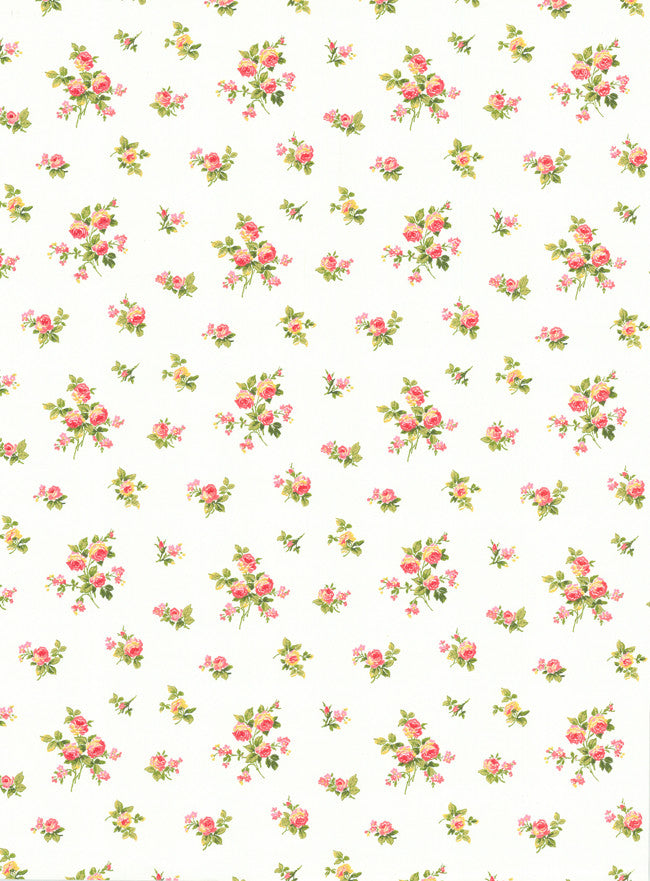York LY4314 Casabella Mini Rose Toss Wallpaper