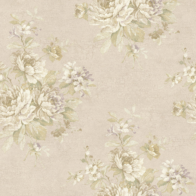 York NK2029 Nantucket Bouquet Wallpaper