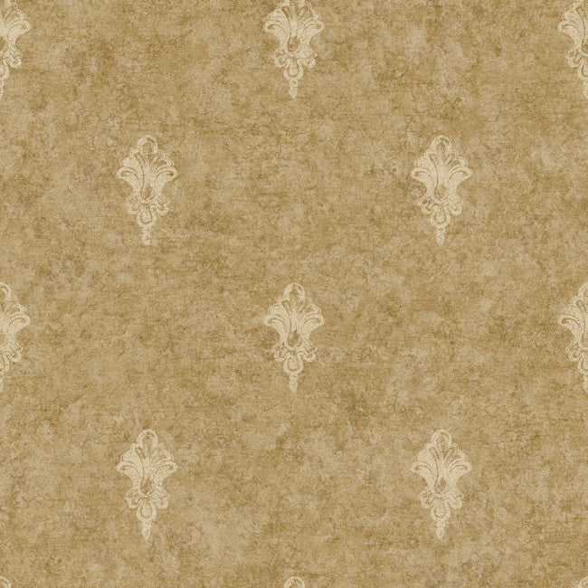York NK2099 Nantucket Ornamental Toile Spot Wallpaper