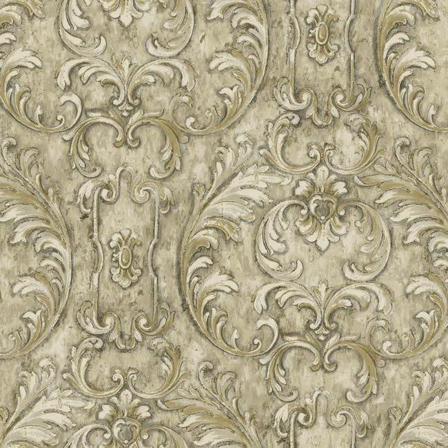 York NV6003 Baton Rouge Valentino Ornamental Wallpaper