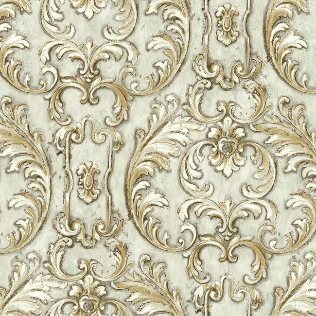 York NV6004 Baton Rouge Valentino Ornamental Wallpaper