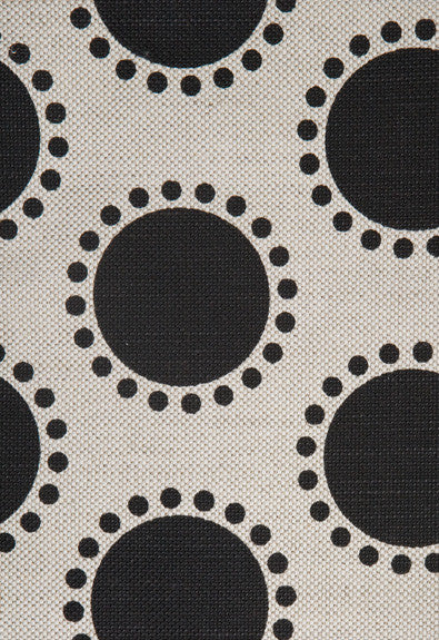 FSchumacher Fabric OOMPA-1 Oompa Black