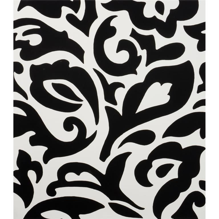 Lee Jofa Wallpaper P2013104.8 Felicity Paper Onyx