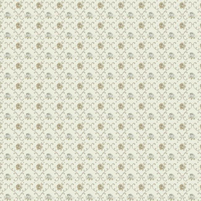 York Wallpaper PN0441 Floral Trellis