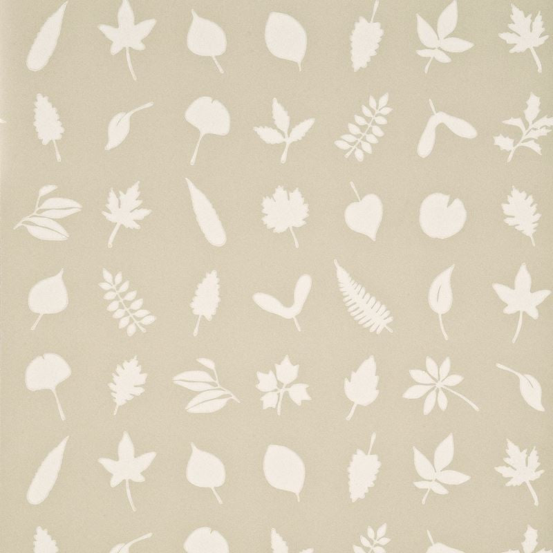 Baker Lifestyle Wallpaper PW78011.2 Tumbling Leaves Linen