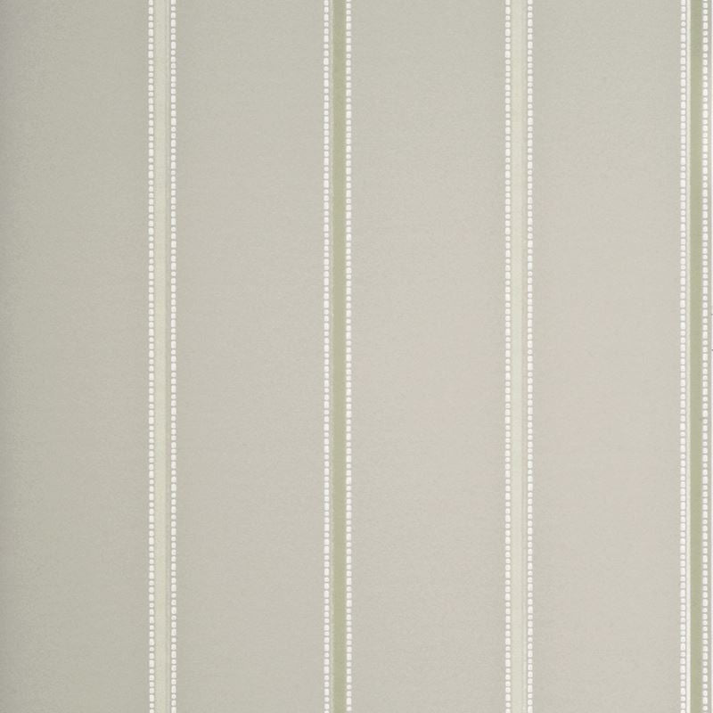 Baker Lifestyle Wallpaper PW78016.1 Tasie Stripe Stone/Silver