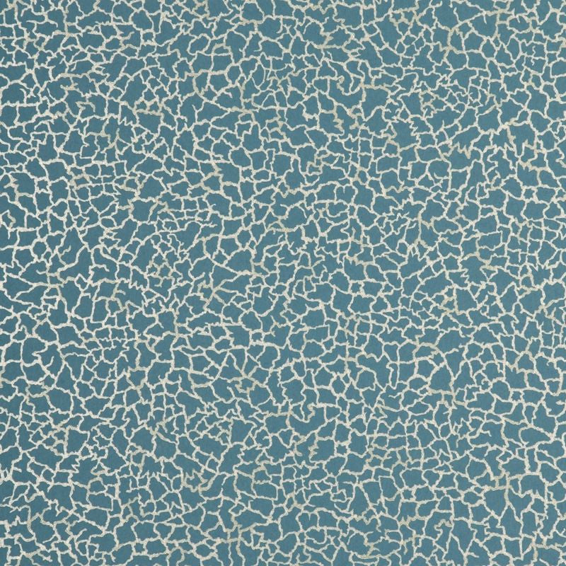 Baker Lifestyle Wallpaper PW78017.5 Ming Teal/Silver