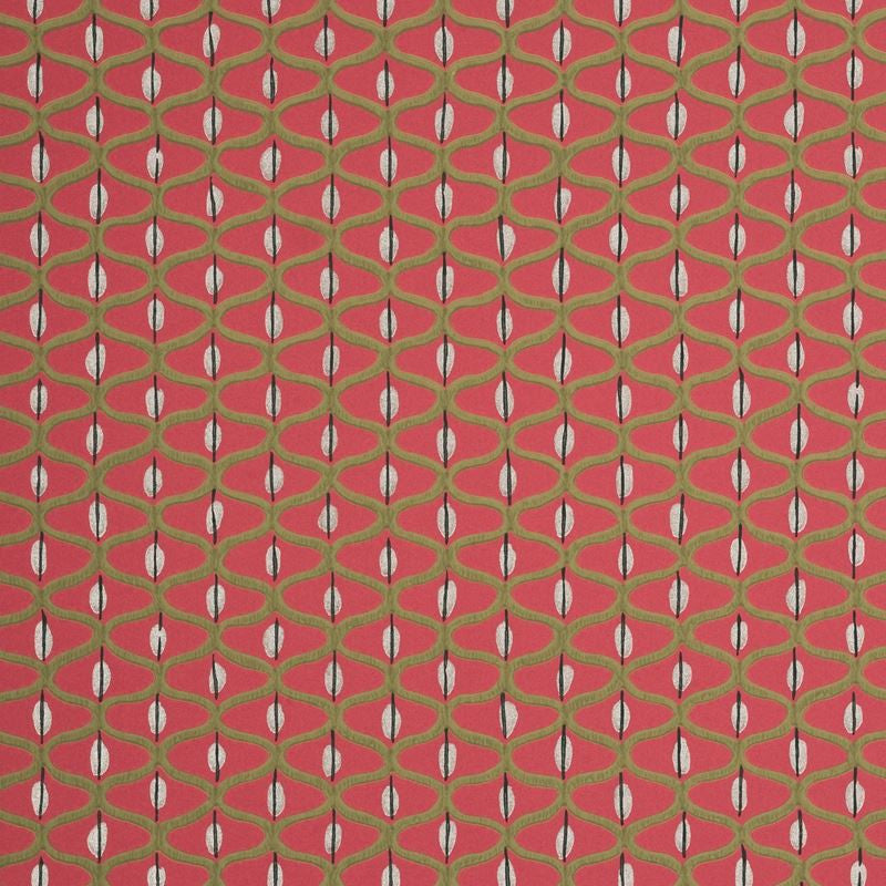 Baker Lifestyle Wallpaper PW78021.3 Coffee Bean Cherry/Silver