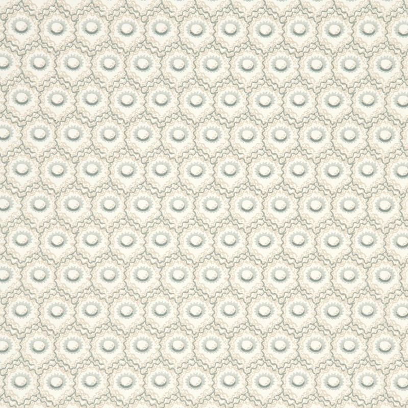 Baker Lifestyle Wallpaper PW78027.2 Hawkbury Aqua/Taupe