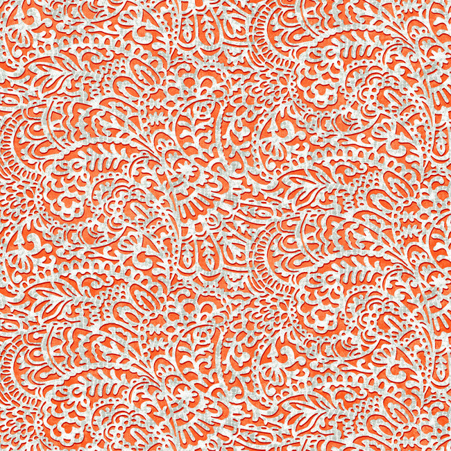 York RB4232 Orange & Yellow Book Plays-ley Wallpaper