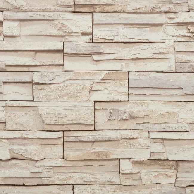 York RN1039 Modern Rustic Travertine Wallpaper