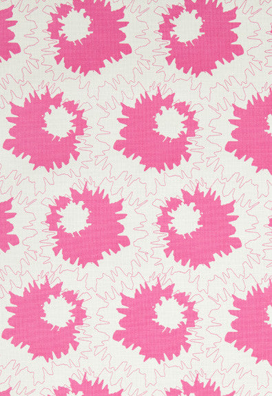 FSchumacher Fabric SALLY-BUBBLEGUM Sally Bubblegum