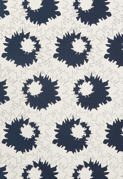 FSchumacher Fabric SALLY-MIDNIGHT Sally Midnight